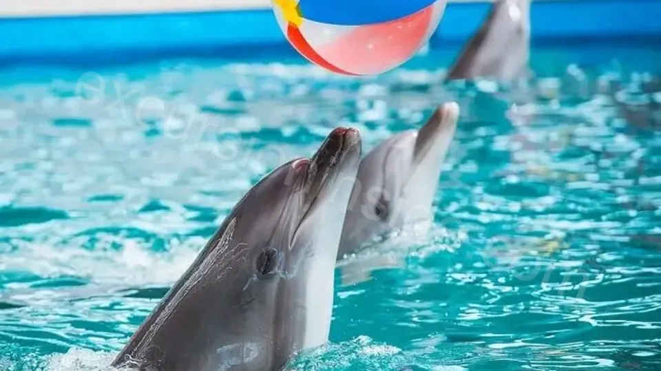Side Dolphin Show