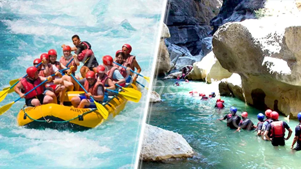 Rafting and Canyoning in Side 2 in 1