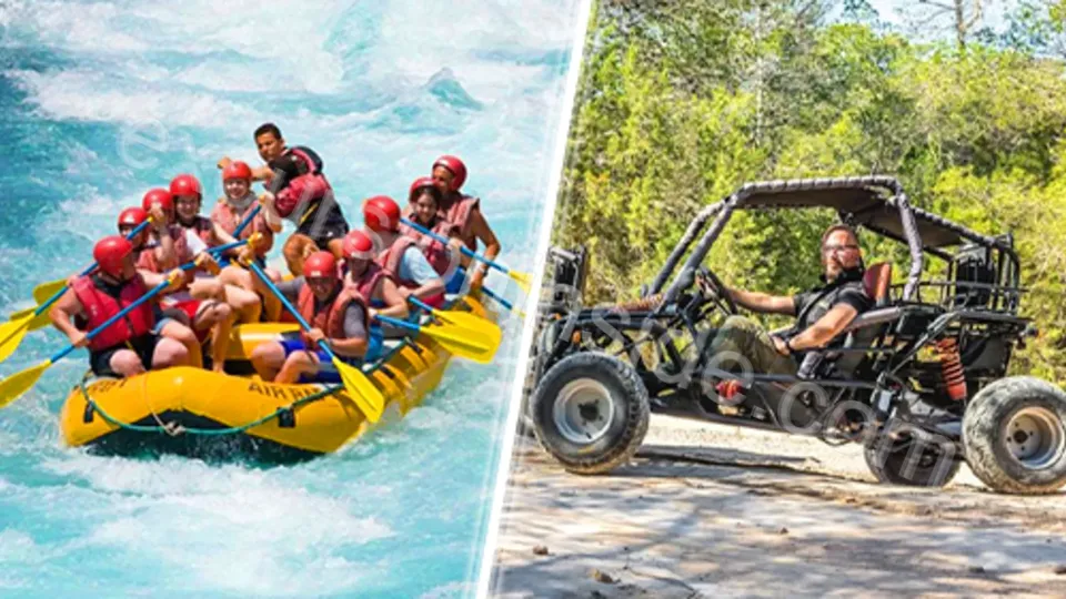 Rafting and Buggy Safari in Side 2 in 1