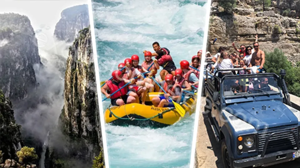 Rafting Tazi Canyon and Jeep Safari in Side 3 in 1