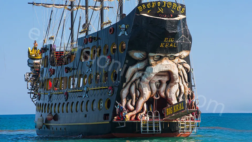 Big Kral Boat Trip in Side